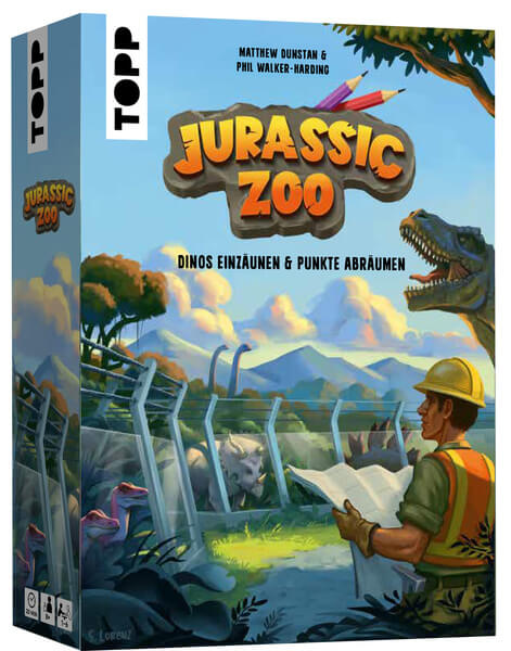 Jurassic Zoo – Dinos einzäunen & Punkte abräumen Jurassic Zoo – Dinos einzäunen & Punkte abräumen